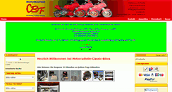 Desktop Screenshot of motorradteile-classic-bikes.de